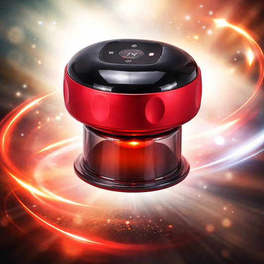 Masajeador Electrico Ventosa Con Aceite: Alivia dolor y mejora circulación